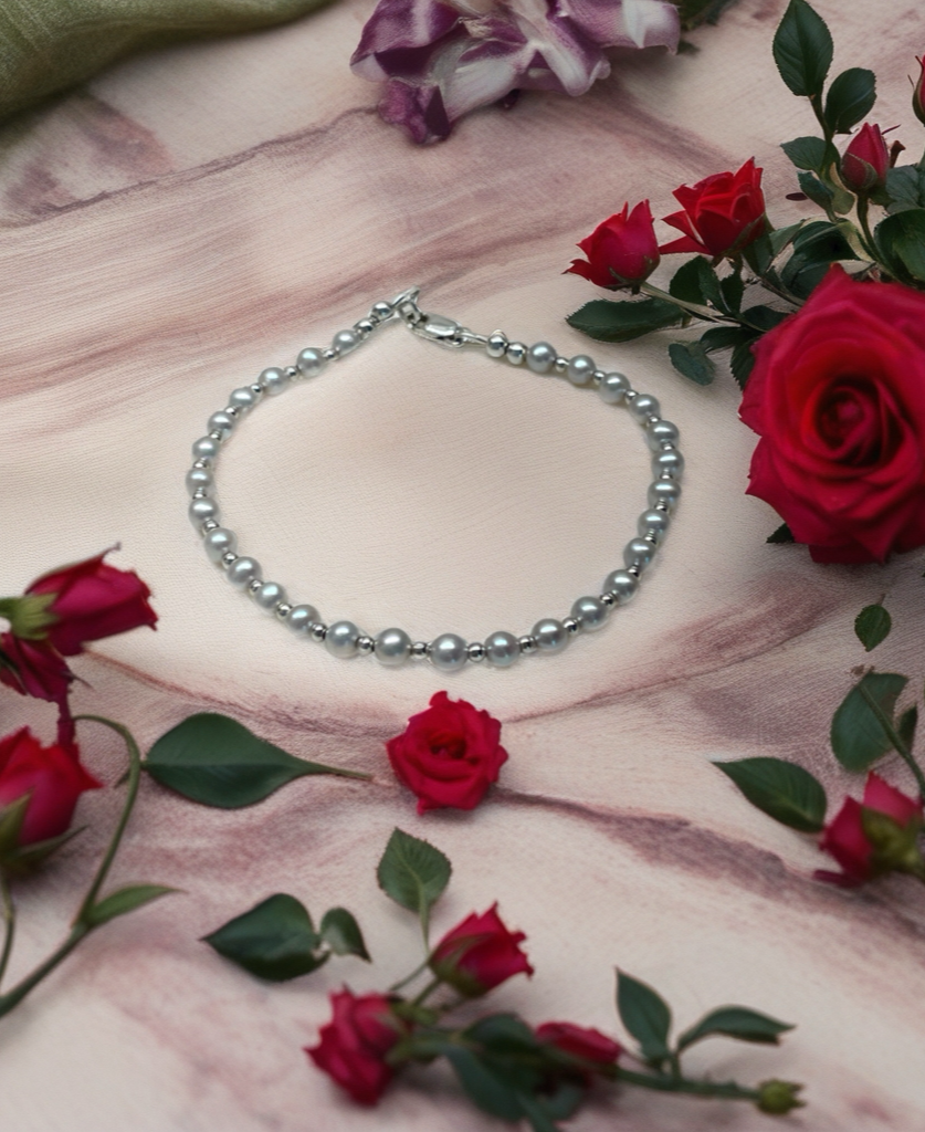 Freshwater Potato Pearl Sterling Silver bracelet