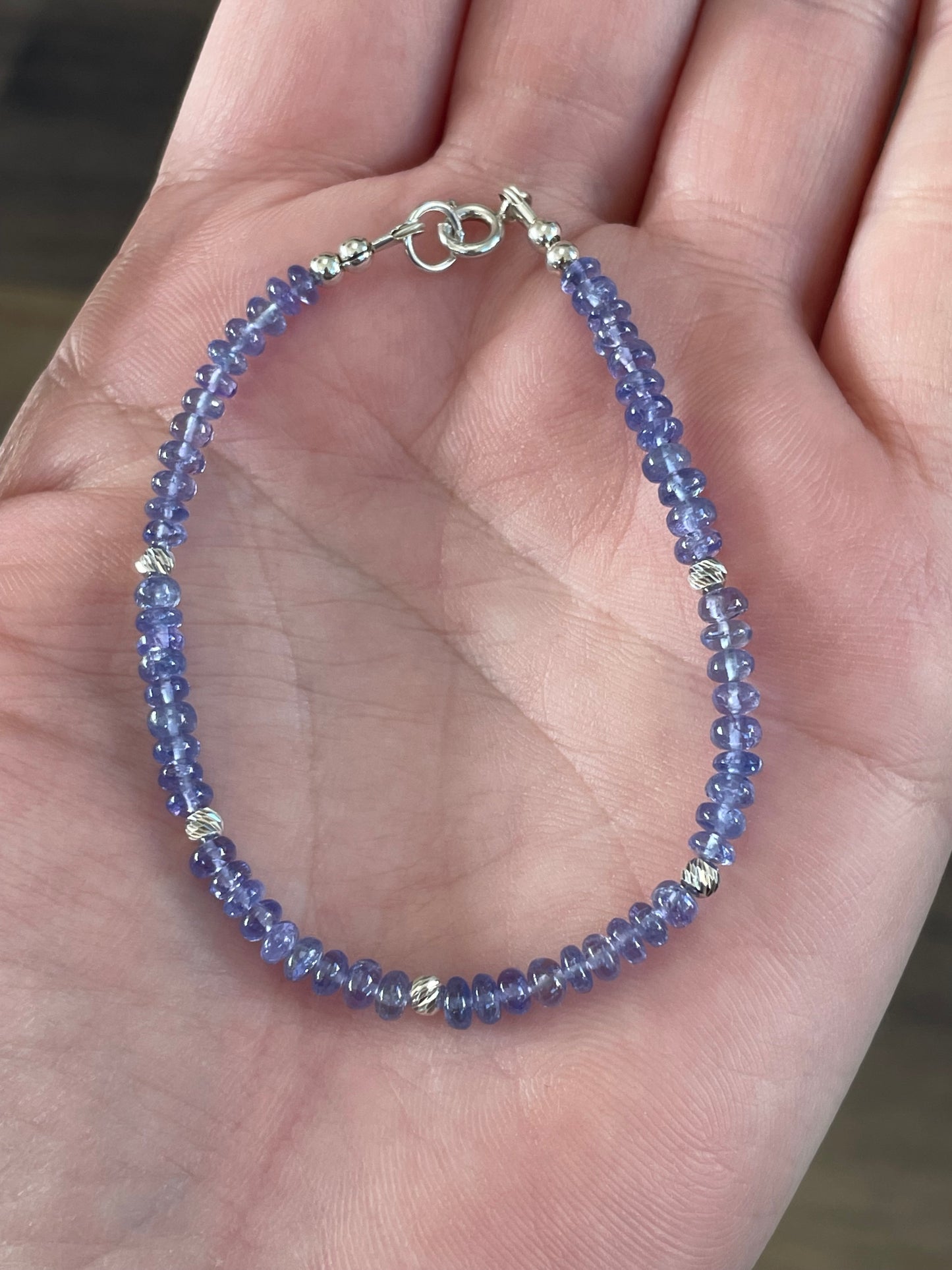 Tanzanite bracelet