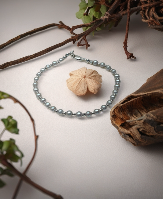 Freshwater Potato Pearl Sterling Silver bracelet