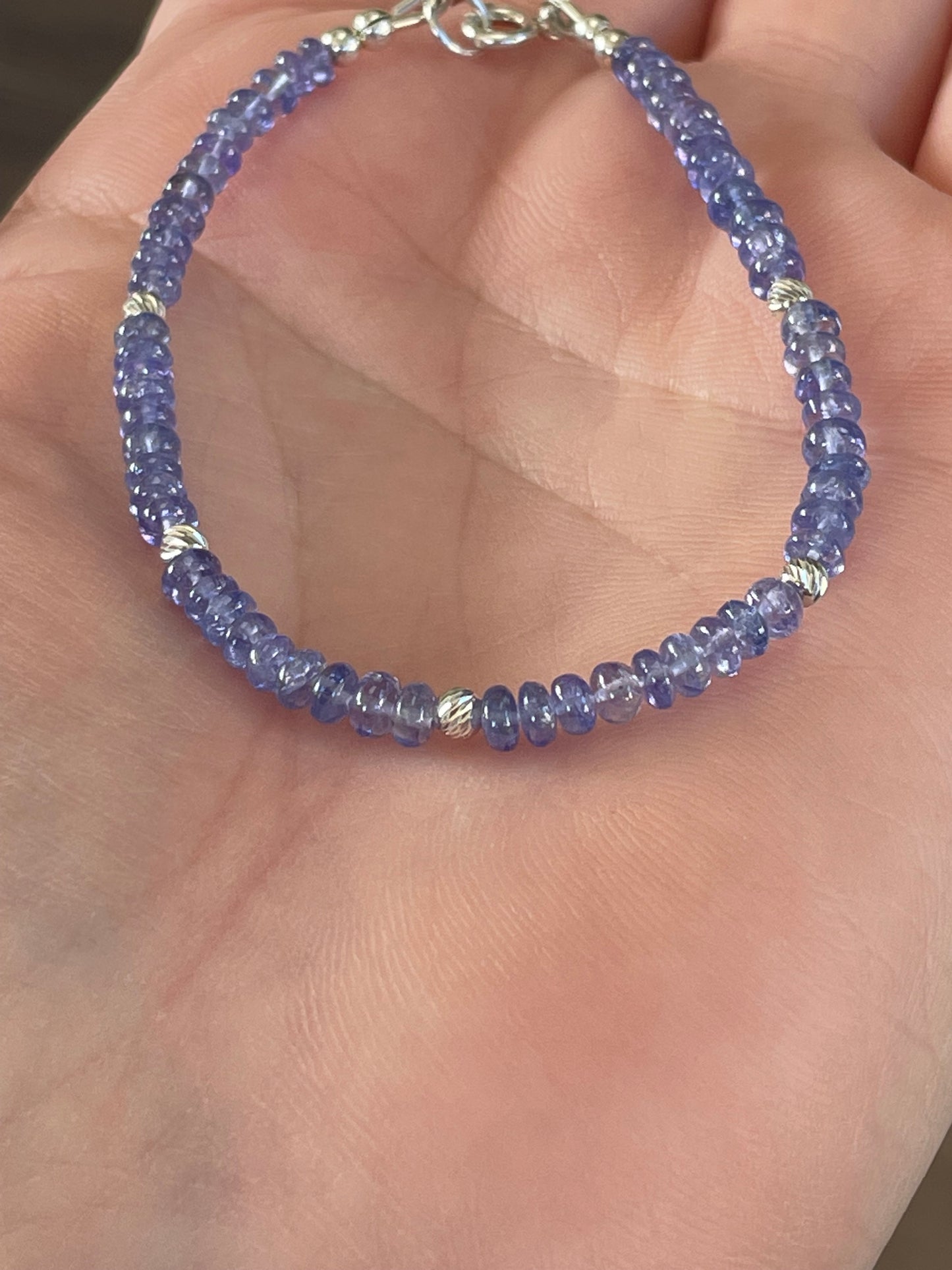 Tanzanite bracelet