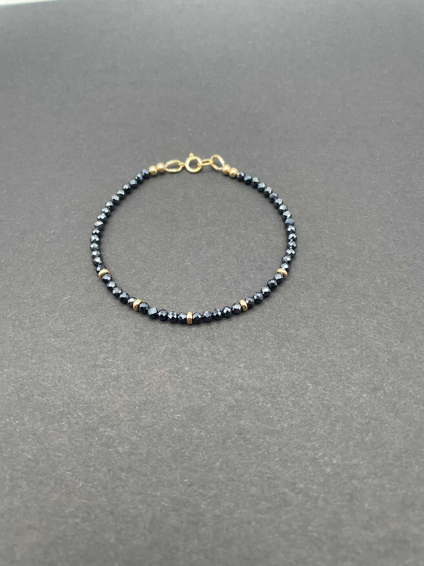 Black Spinel bracelets