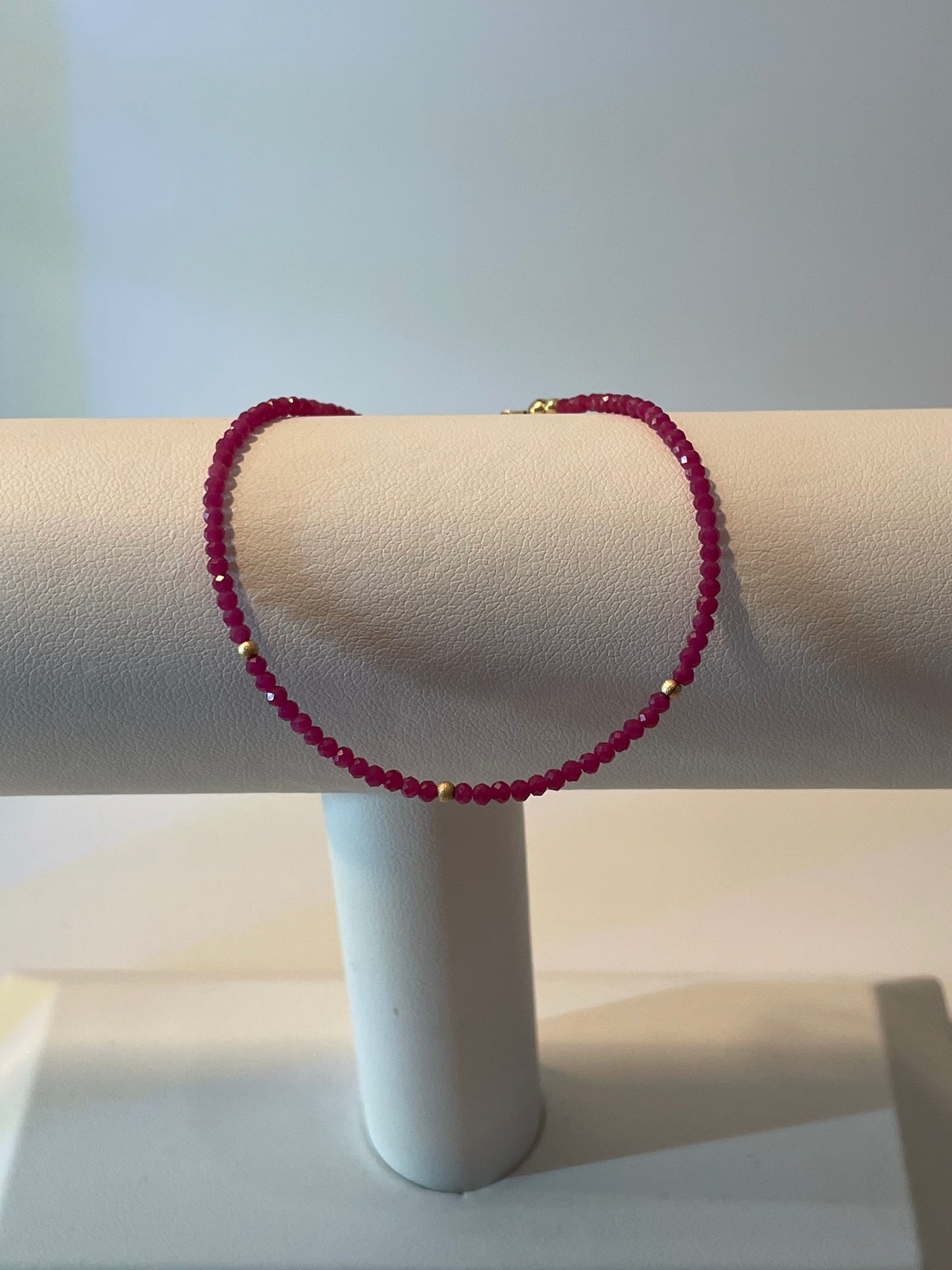 Ruby bracelet